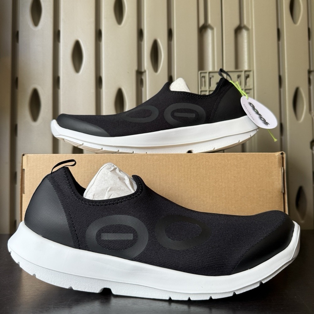 Oofos Oomg Sport Slip On Black Men's Size 13  Athletic Recovery Sneakers Shoes